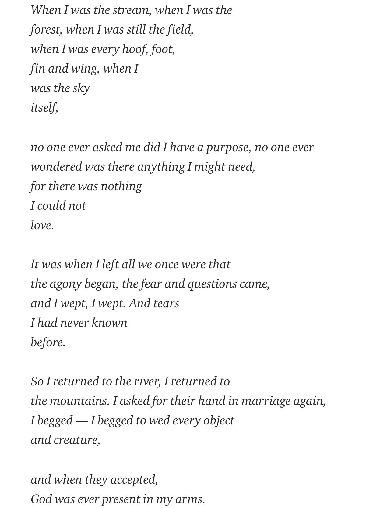poems of gratitude and resilience — retreat center collaboration